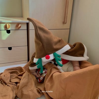 JEAYA03｜(5m-4y) 3色聖誕系列連帽斗篷11