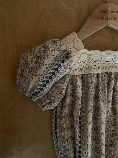 JE55｜(66-130cm) 波西米亞風蕾絲領包屁衣/洋裝20