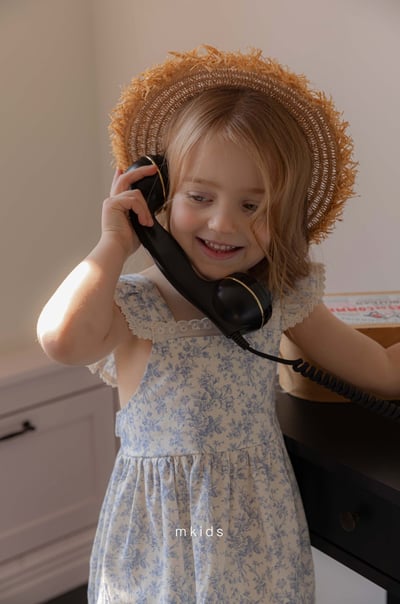 M-KIDS16｜(65-115cm) 摺邊綁帶套裝10