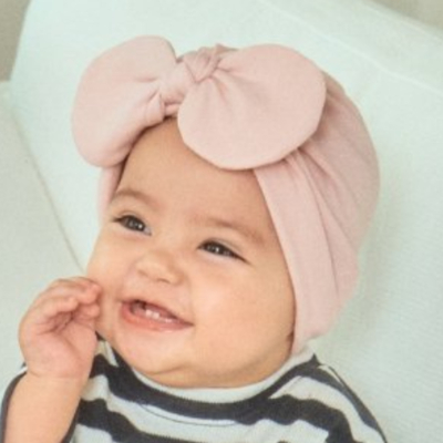 Oottbebe40｜(Free) 9色大蝴蝶包頭頭巾15