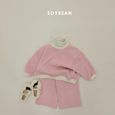 Soybean29｜(75cm-118cm) 撞色針織套裝15
