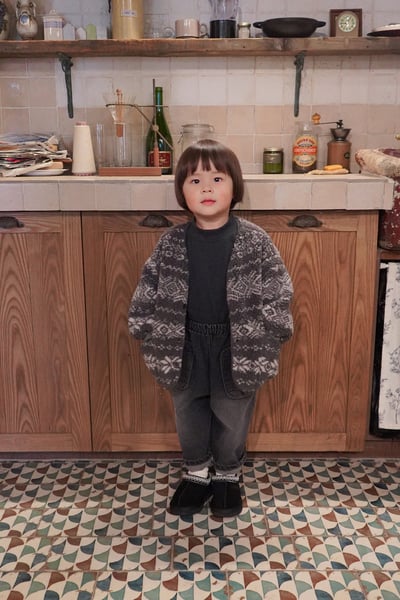 onu 15｜(70cm-115cm) 北歐印花刷毛外套13