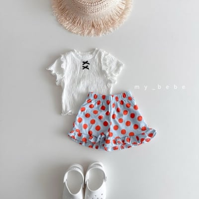 my_bebe35｜(80-120cm) 荷葉層次邊上衣15