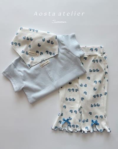 AOSTA35｜(6m-5y) 3款素色小標上衣14