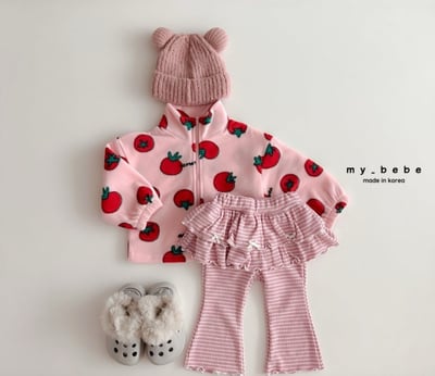 my_bebe12｜(-12m-7y) 蛋糕荷葉喇叭褲裙7