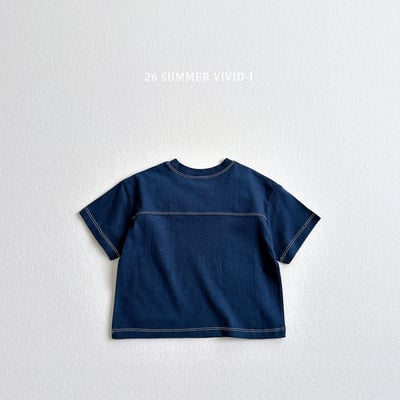 vivid64｜(78cm-125cm) 4款樸素切口縫線上衣5
