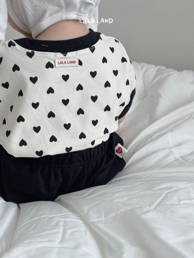 lala land07｜(3m-18m) 2色波點愛心上衣11
