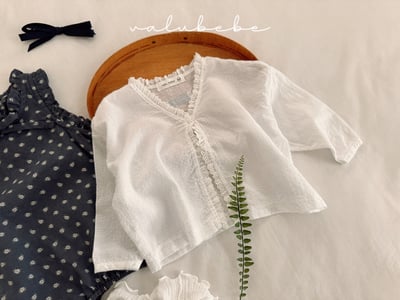 Valubebe 36｜(65-90cm) 壓花蕾絲外套8