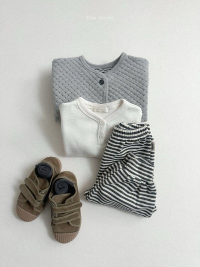 MiniRobe50｜(70-110) 菱格紋雙口袋開襟外套17