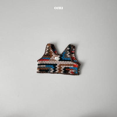 onu 20｜(70cm-115cm) 北歐花紋針織背心4