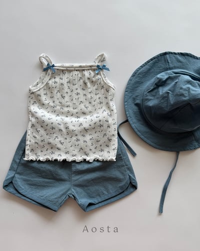 AOSTA40｜(6m-5y) 3款山茶花細肩小可愛9