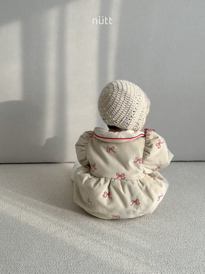 Nutt05｜(3m-16m) 蝴蝶結夾層棉包屁衣19