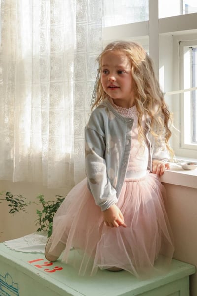 FLO19｜(75-140) 3色印花開襟外套11