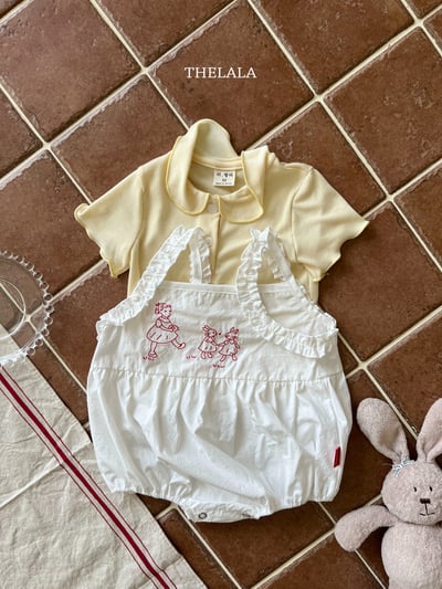 thelala24｜ (70-115) 有領捲邊上衣4