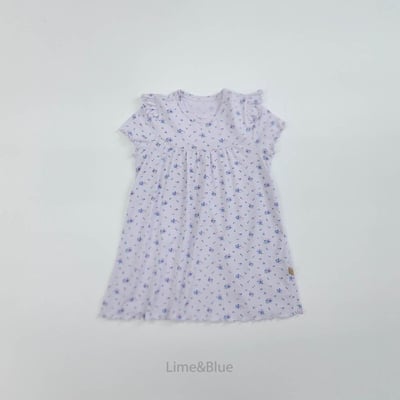 LIME&BLUE18｜(80-118cm)  可愛花朵連身裙6