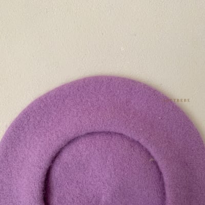 Oottbebe56｜(3y-6y  Free)  冬季羊毛貝雷帽15