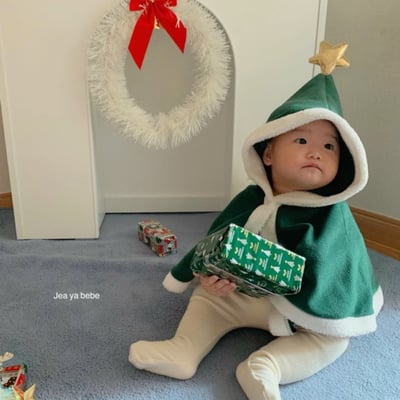 JEAYA03｜(5m-4y) 3色聖誕系列連帽斗篷21