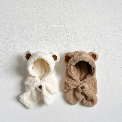 vivid113｜(free) 保暖泰迪熊頭套1