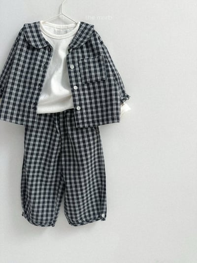 MiniRobe23｜(70-110) 有領口袋襯衫18