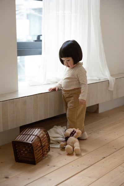 ALADIN08｜(75cm-114cm) 磨毛雙口袋直筒長褲12