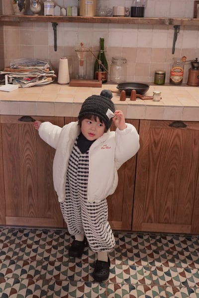 onu 14｜(70cm-115cm) 絨毛條紋連身褲18