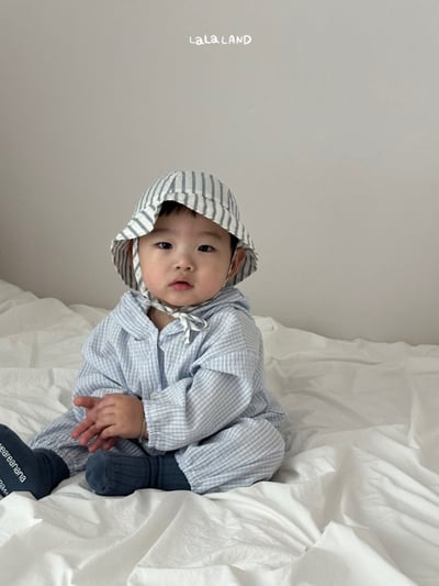 lala land09｜(3m-18m) 2色棉麻縮口褲15