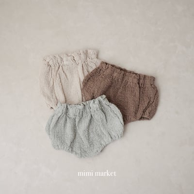 mimi market04 (75-90cm)  皺紋燈籠褲3