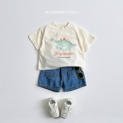 vivid75｜(78cm-125cm) 3款探險家恐龍短袖上衣11