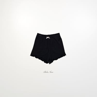 bebe nine25  (65cm-115cm) 3色彈力木耳邊打底褲5