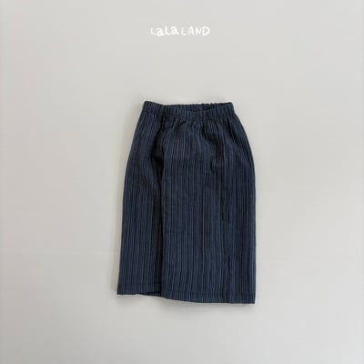 lala land67｜(75-120cm) 2色條紋九分長褲24