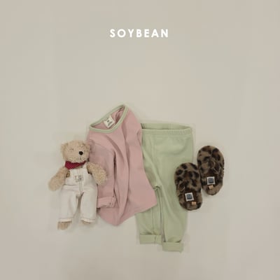 Soybean57｜(75cm-118cm) 撞色內刷毛套裝12