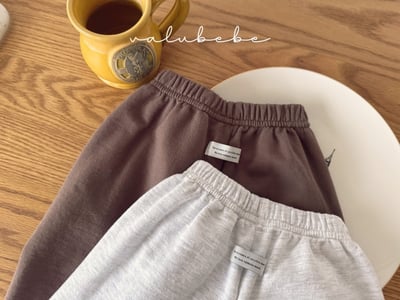 Valubebe40｜(65-90) 壓線休閒七分褲5