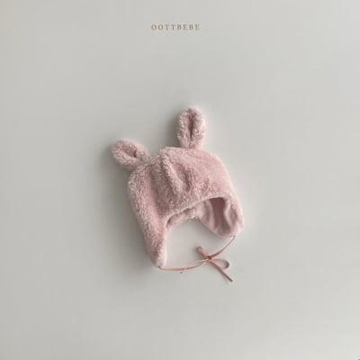 Oottbebe52｜(3m-3y  Free)  可愛兔耳朵絨絨帽11