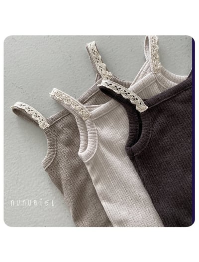 NUNU BIEL25｜(65-115cm) 蕾絲細肩小可愛2