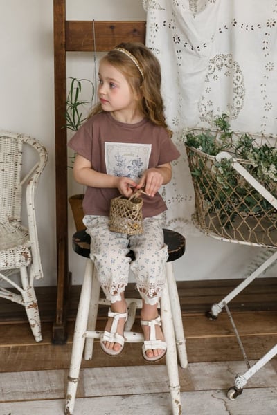 FLO15｜(75-140) 拼布圖上衣8