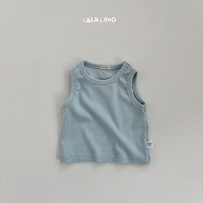 lala land35｜(3m-18m) 3色羅紋背心20