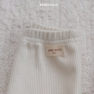 Bebe holic31｜(3m-18m) 絨球撞色褲襪16