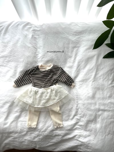 Bloom.b20｜(0m-24m/85cm-125cm) 天鵝絨蕾絲內搭褲15