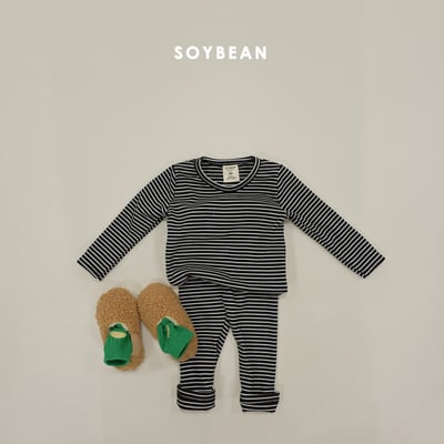 Soybean43｜(75cm-118cm) 條紋家居套裝9
