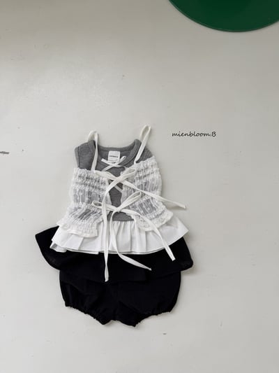 Bloom.b23｜(55cm-118cm) 細肩綁帶背心5