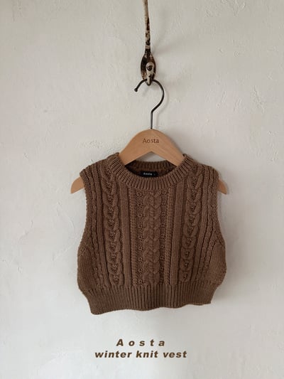 AOSTA13｜(1y-5y) 冬季針織背心5