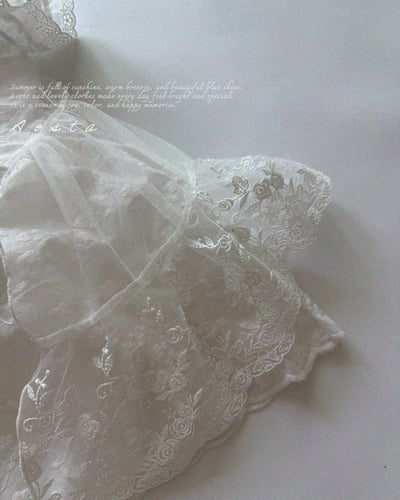 AOSTA59｜(Free) 蕾絲露肩連身裙4