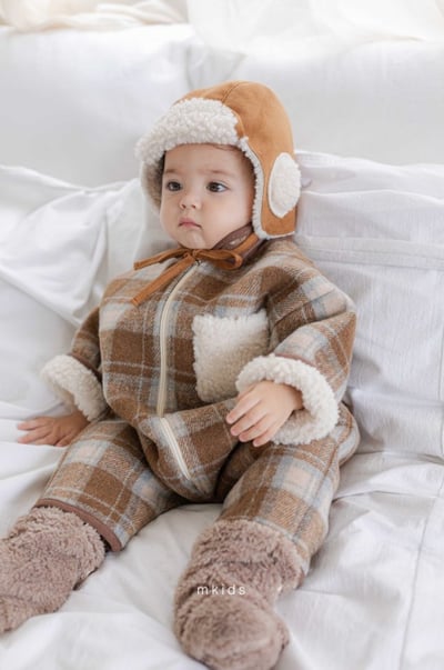 M-KIDS16｜(55-85cm) 3色保暖刷毛腳套8