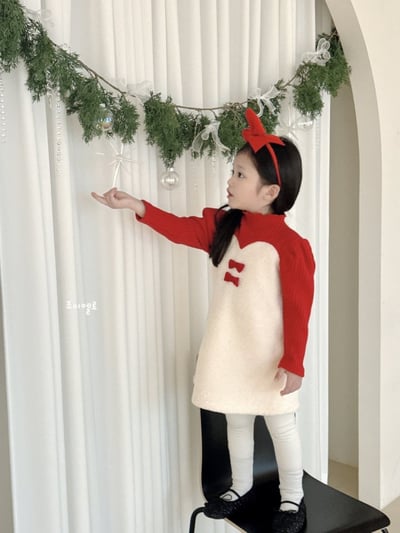 gioiello05｜(85-130cm) 甜美蝴蝶結洋裝8