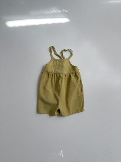 Atomeme39｜(70-110) 素面吊帶連身褲7