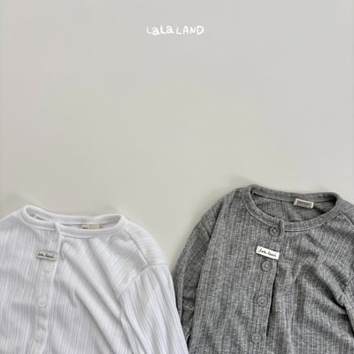 lala land55｜(75-120cm) 2色羅紋開襟外套23