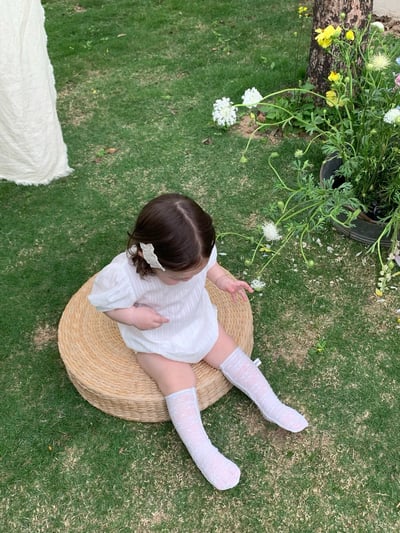 JE23｜(73-90cm) 蕾絲背心公主包屁衣套裝9