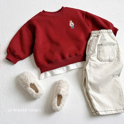 vivid97｜(78cm-125cm) 經典小熊休閒套裝10