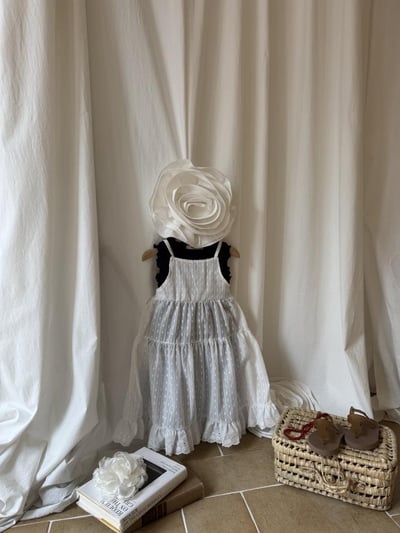 LePetitmot17｜(80-125cm) 細肩蛋糕連身裙3