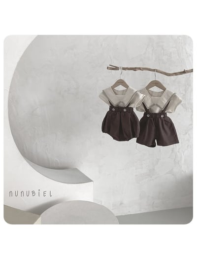 NUNU BIEL13｜(65-115cm) 水手翻領無袖上衣3